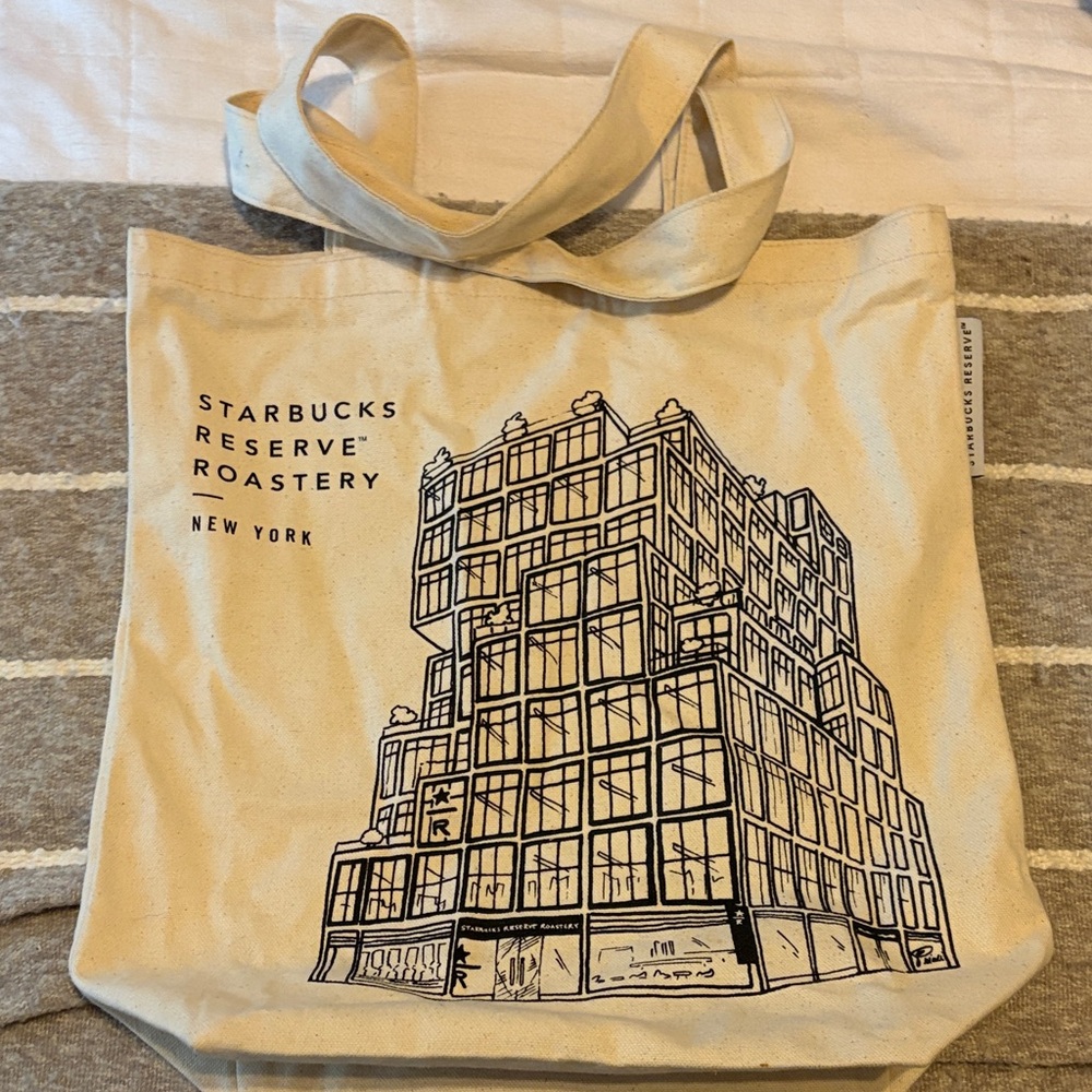 Starbucks Reserve Roastery New York Beige Tote